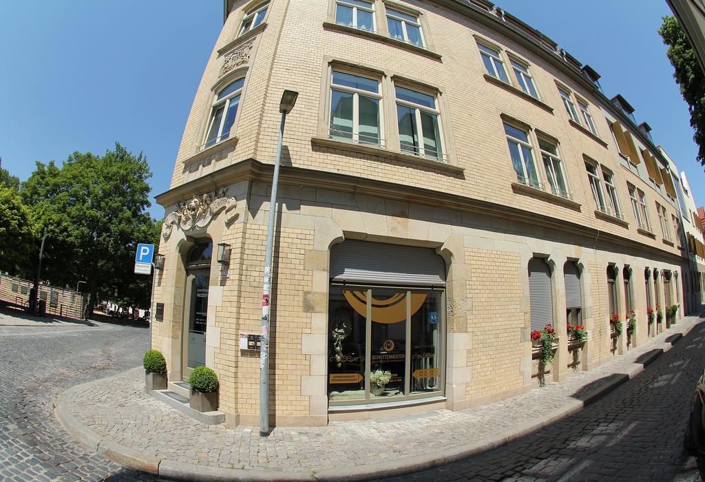 Schottennester Schlafen An Der Kraemerbruecke Erfurt Dış mekan fotoğraf